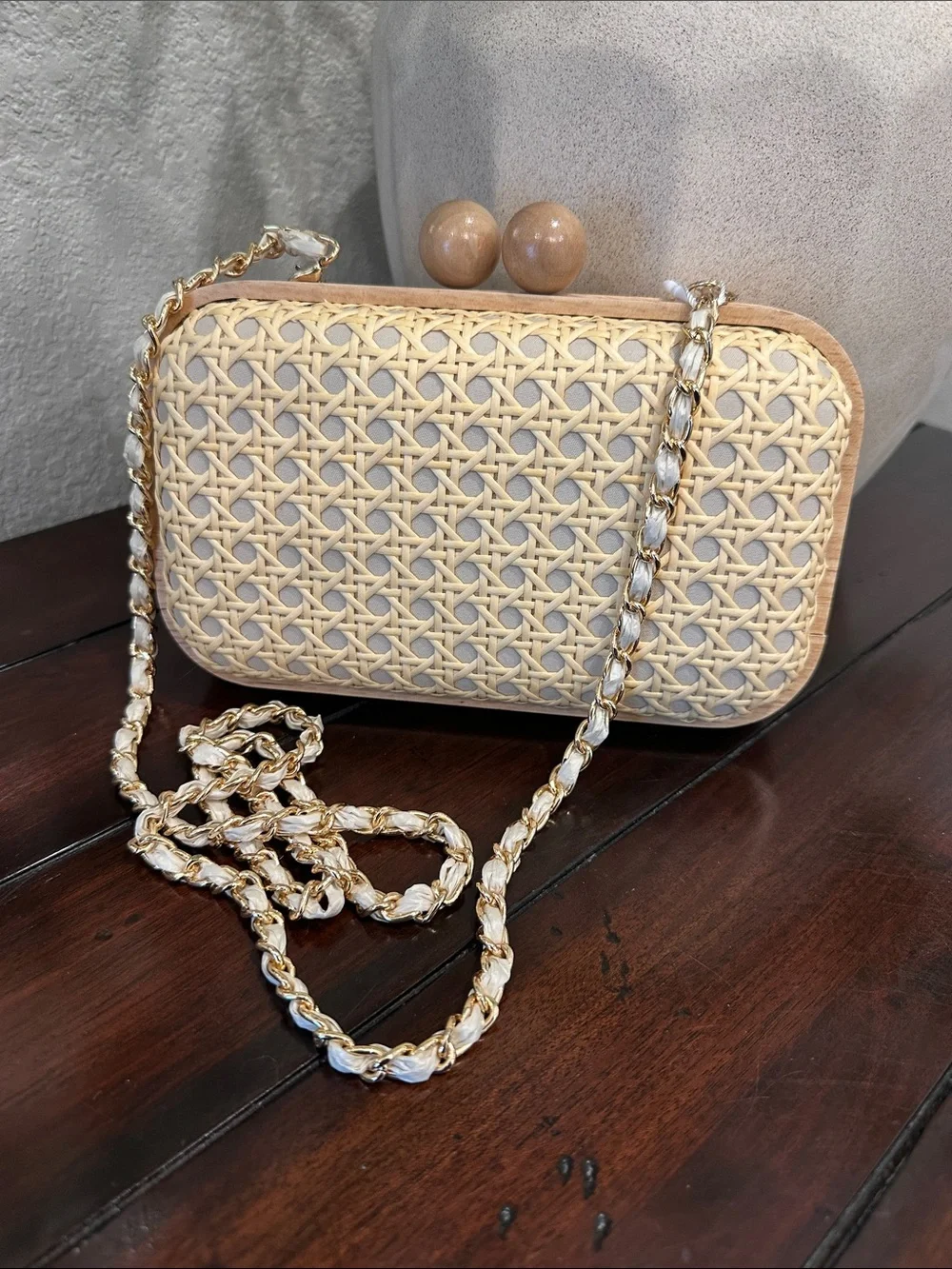 Tommy Bahama handwoven rattan